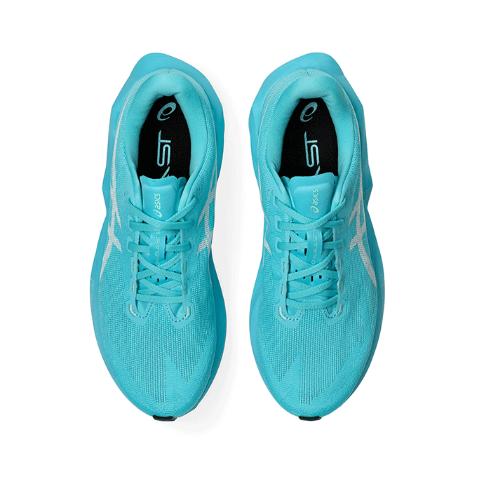 ASICS NOVABLAST 6 Uomo 1011C243-400 ENERGY AQUA/WHITE