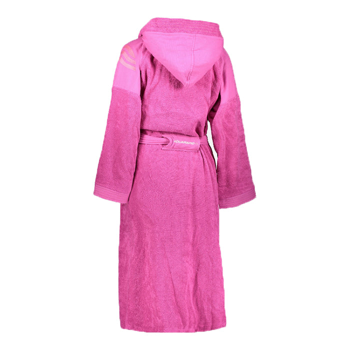 Aquarapid-Accappatoio-Rosa-Abbigliamento-Piscina-Donna