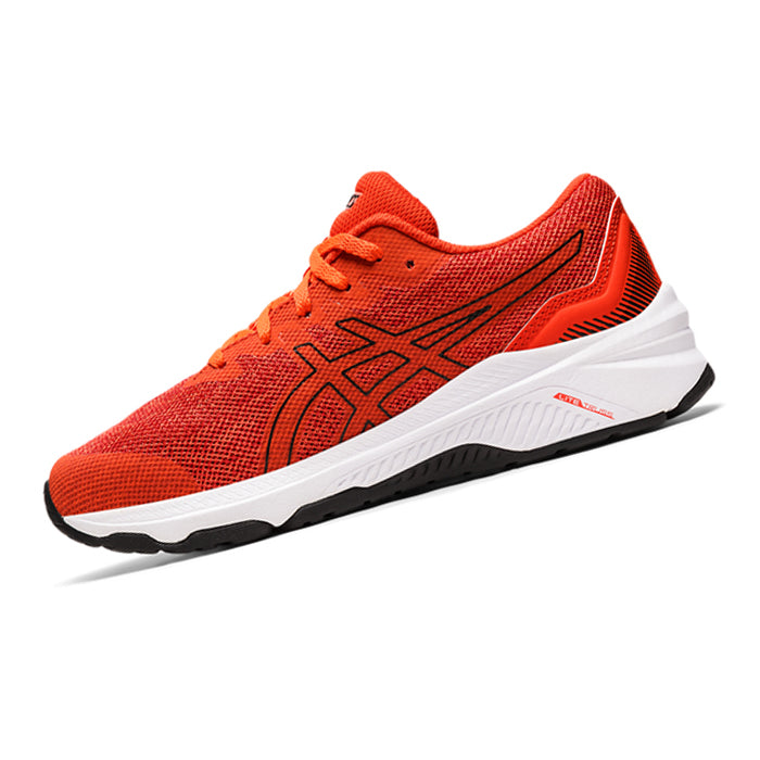 Asics-GT-1000-11-GS-Cherry-Tomato-Black-Scarpa-da-Running-Bambino
