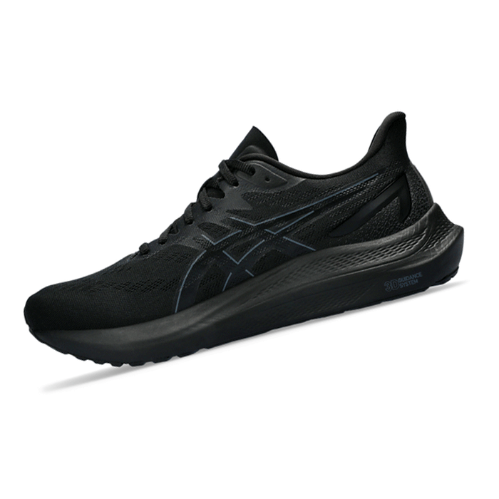 Asics GT 2000 12 Black/Black Uomo 1011B691 001