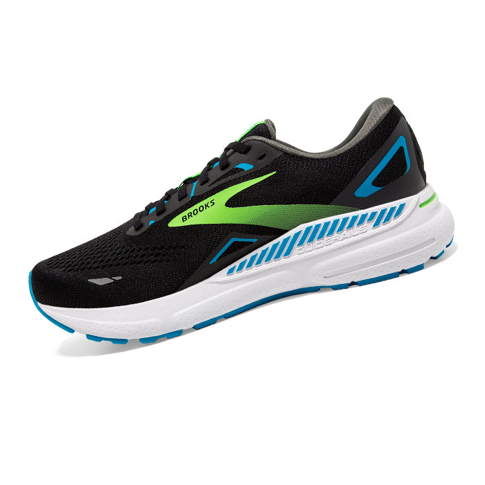 Brooks-Adrenaline-GTS-23-Black-Hawaiian-Ocean-Green-Scarpa-da-Running-Uomo