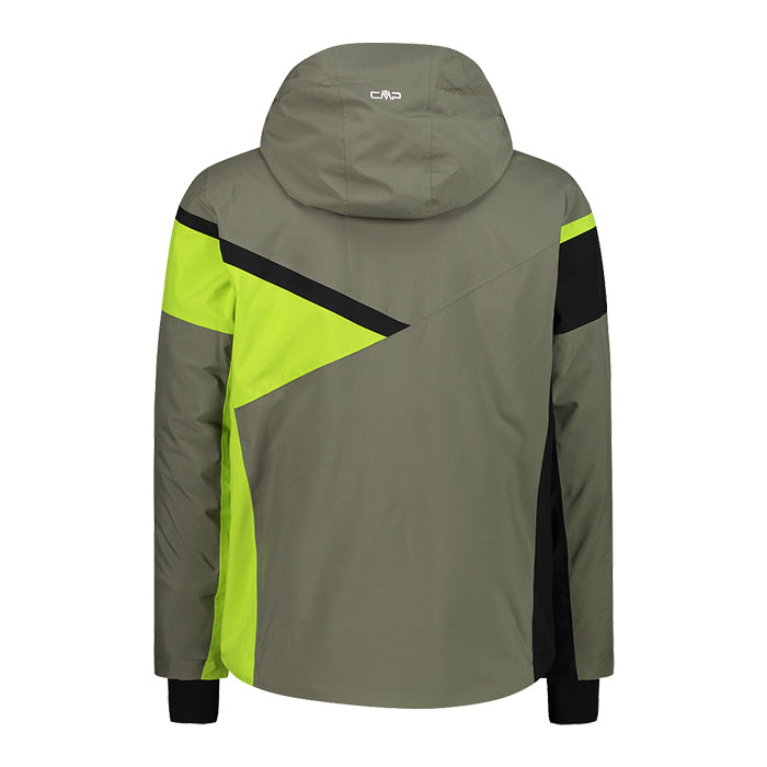 CMP-Man-Jacket-Fix-Hood-Twill-Kaki-Giacca-da-Sci-Uomo