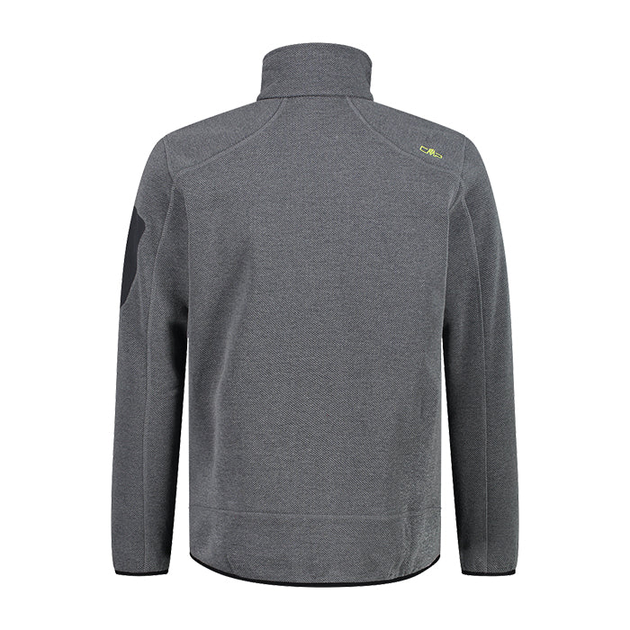 CMP-Man-Jacket-Knitted-Antracite-Acido-Giacca-in-Pile-Uomo