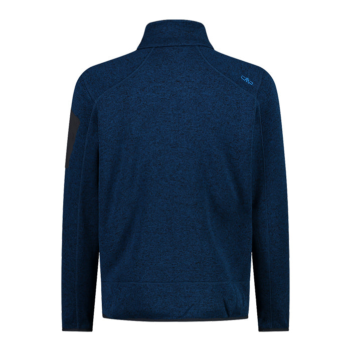CMP-Man-Jacket-Knitted-Petrol-River-Giacca-in-Pile-Uomo
