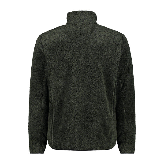 CMP-Man-Jacket-Melange-Highloft-Kaki-Acido-Giacca-in-Pile-Uomo
