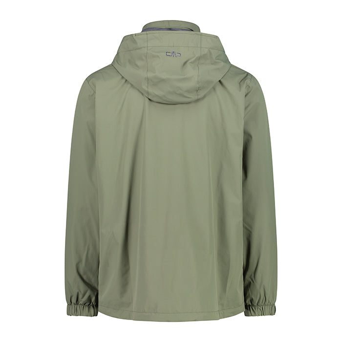 CMP-Man-Jacket-Snaps-Hood-Torba-Giacca-Impermeabile-Uomo
