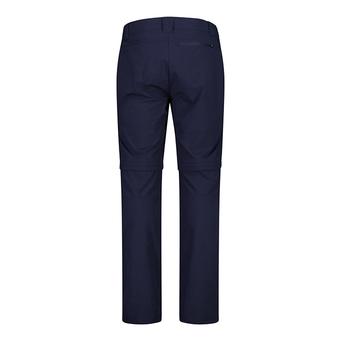 CMP-Pantalone-Zip-Off-Black-Blue-Pantalone-da-Trekking-Uomo