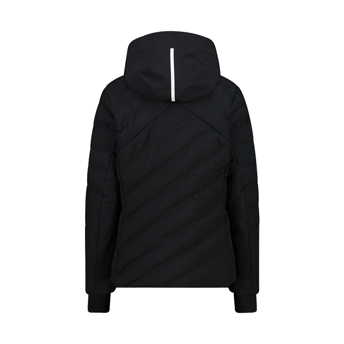 CMP-Woman-Jacket-Zip-Hood-CMP-Black-White-Giacca-da-Scii-Donna-33W0676-U901