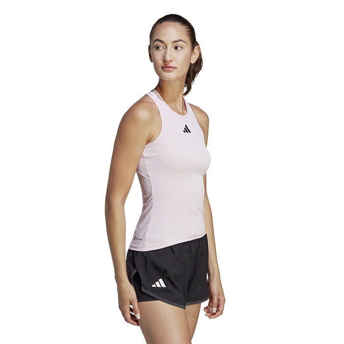 Canotta-da-Tennis-Donna-CLUB-TANK-Adidas-Canotta-Donna-Adidas-Clear-Pink