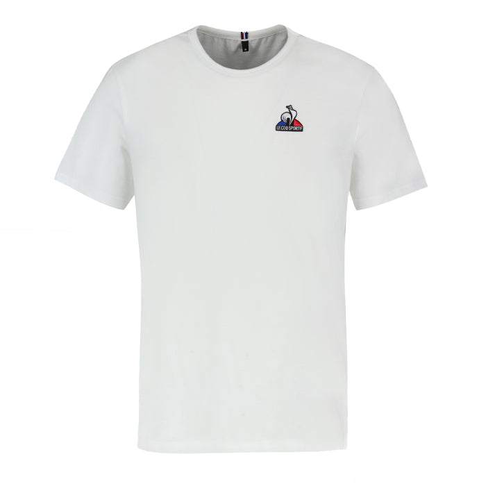 Essential-Tee-SS-N-4-Le-Coq-Sportif-New-Optical-White-Abbigliamento-Tempo-Libero-Uomo