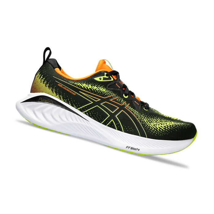 Gel-Cumulus-25-Asics-Black-Neon-Lime-Scarpa-da-Running-Uomo