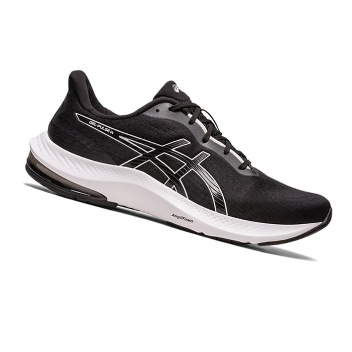 Gel-Pulse-14-Asics-Black-White-Scarpa-da-Running-Uomo
