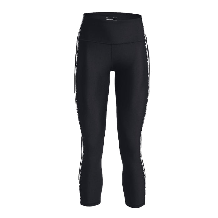 Hg-Armour-Taped-Ankle-Leg-Under-Armour-Black-Pantaloni-da-Running-Donna