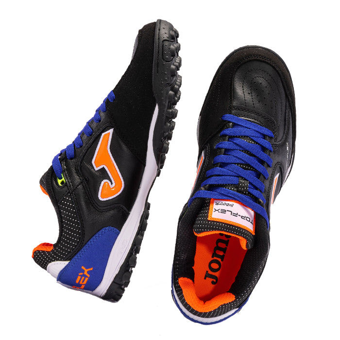 Joma-Top-Flex-2201-Turf-Black-Royal-Scarpa-da-Calcetto-Uomo