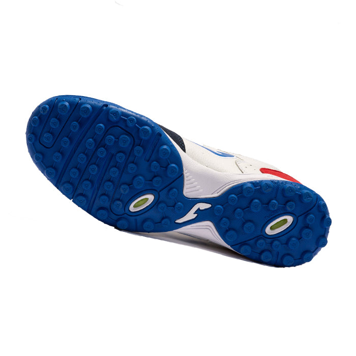 Joma-Top-Flex-2216-Turf-White-Red-Scarpa-da-Calcetto-Uomo