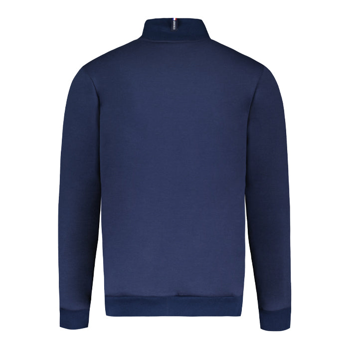 Le-Coq-Sportif-Essential-Full-Zip-Sweat-N-4-Dress-Blues-Abbigliamento-Tempo-Libero-Uomo
