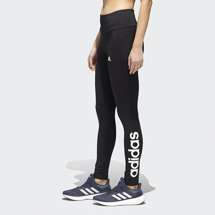 Leggings-Sportivo-Donna-Adidas-W-Lin-Leg-Legging-Black-White