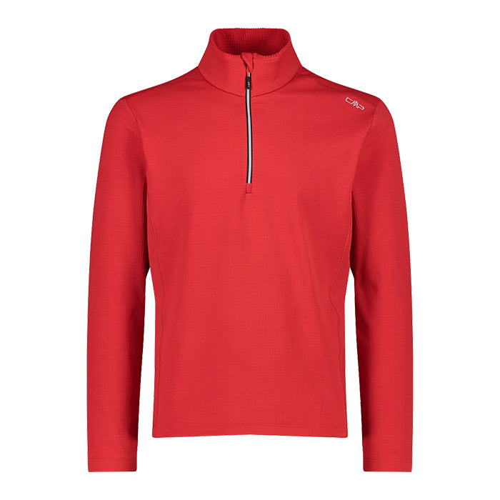 Man-Sweat-Grid-Tech-CMP-Ferarri-Nero-Pile-Lupetto-da-Uomo