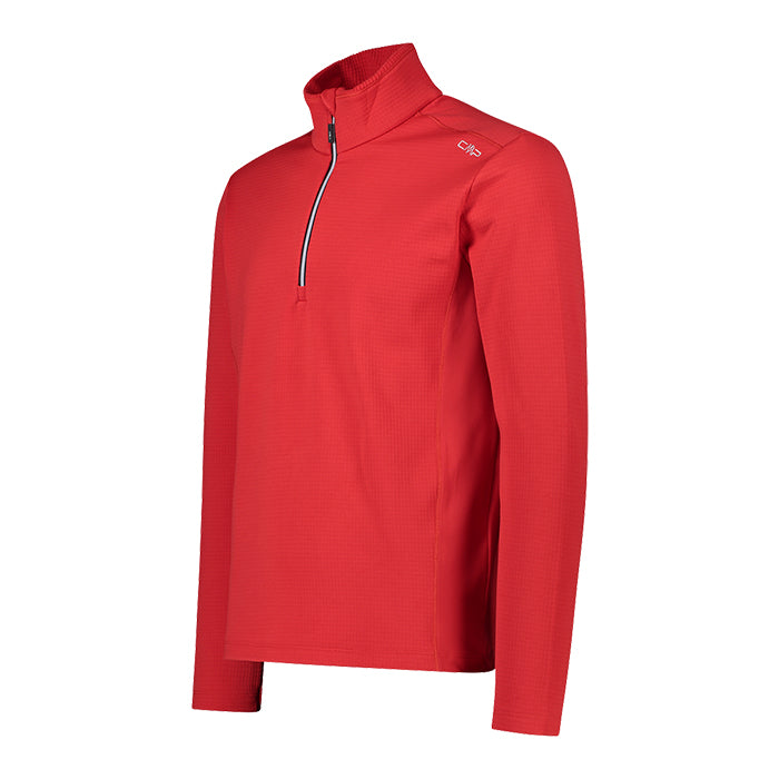 Man-Sweat-Grid-Tech-Ferarri-Nero-Pile-Lupetto-da-Uomo
