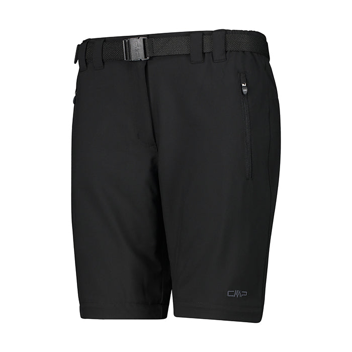 Pantalone-da-Trekking-Donna-CMP-Pantalone-Stretch-Zip-Off-Black