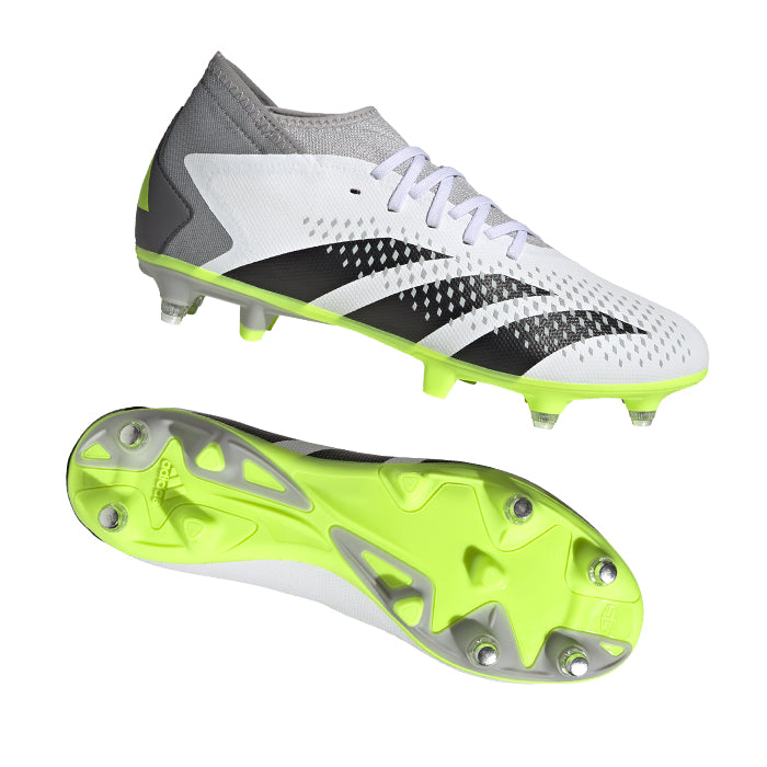 Predator-Accuracy-.3-SG-Cloud-White-Core-Black-Lucid-Lemon-Scarpa-da-Calcio-Uomo-Adidas