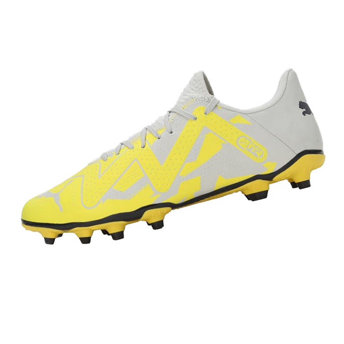 Puma-Future-Play-FG-AG-Sedate-Gray-Asphalt-Yellow-Scarpa-da-Calcio-Uomo