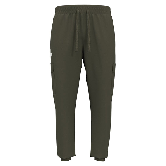 Under Armour Rival Fleece Cargo Joggers Marine OD Verde Hombre 1382134 390