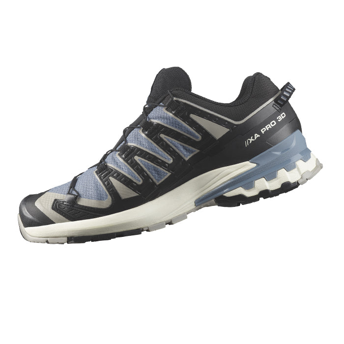Salomon-XA-PRO-3D-v9-GTX-Flint-Stone-Black-Ghost-Gray-Scarpa-da-Trail-Running-Uomo