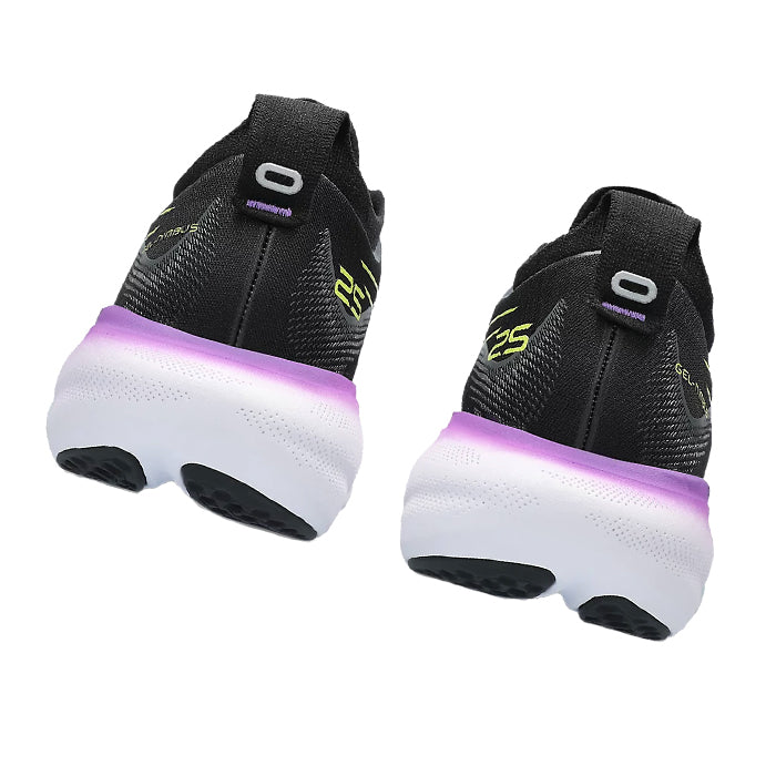 Scarpa-da-Running-Donna-Asics-Gel-Nimbus-25-Black-Glow-Yellow