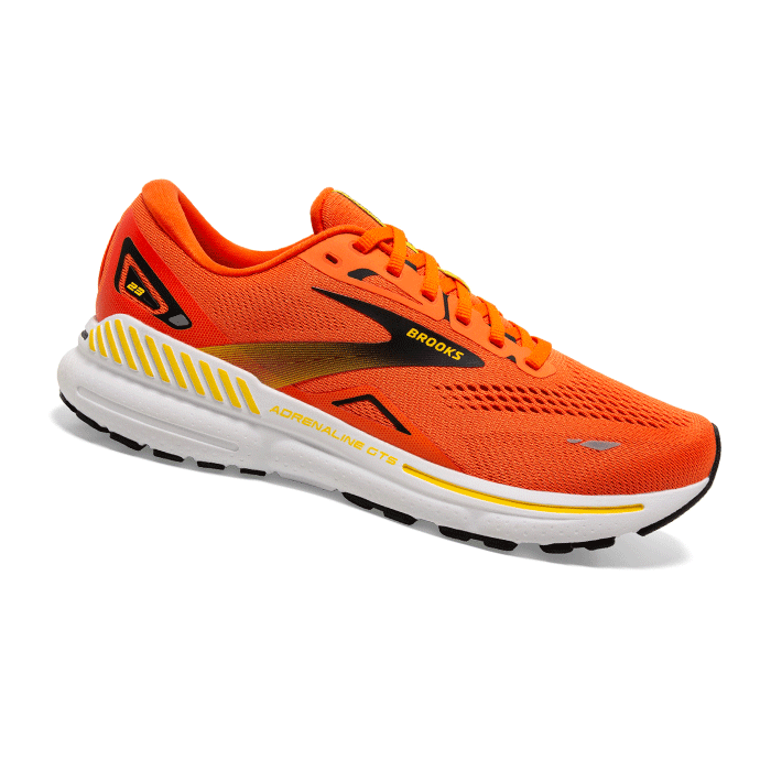 Scarpa-da-Running-Uomo-Brooks-Red-Orange_Black_Yellow-Adrenaline-GTS-23-110391-1D-642