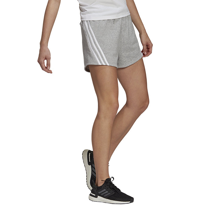 Shorts-Tempo-Libero-Donna-W-Fi-3S-Short-Adidas-Adidas-Shorts-Medium-Grey