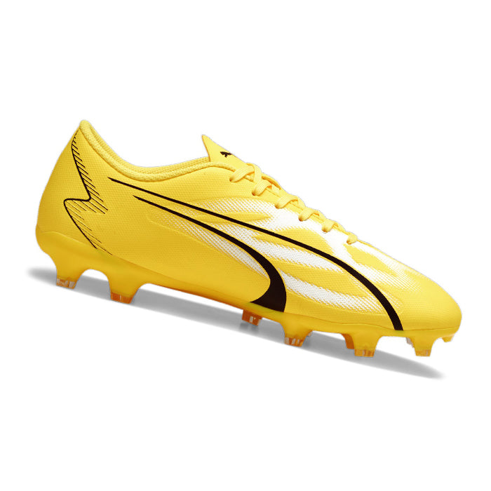 Ultra-Play-FG-AG-Puma-Yellow-Blaze-White-Black-Scarpa-da-Calcio-Uomo