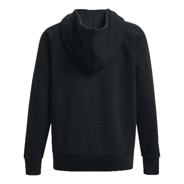 Under-Armour-Rival-Fleece-FZ-Hoodie-Black-Abbigliamento-Tempo-Libero-Donna