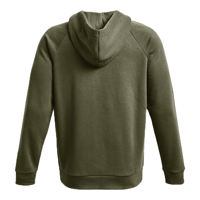Under-Armour-Rival-Fleece-FZ-Hoodie-Marine-OD-Green-Abbigliamento-Tempo-Libero-Uomo