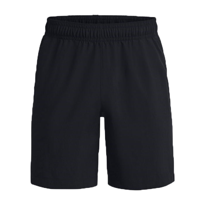 Under-Armour-Woven-Graphic-Shorts-Black-Glacier-Blue-Short-da-Running-Uomo