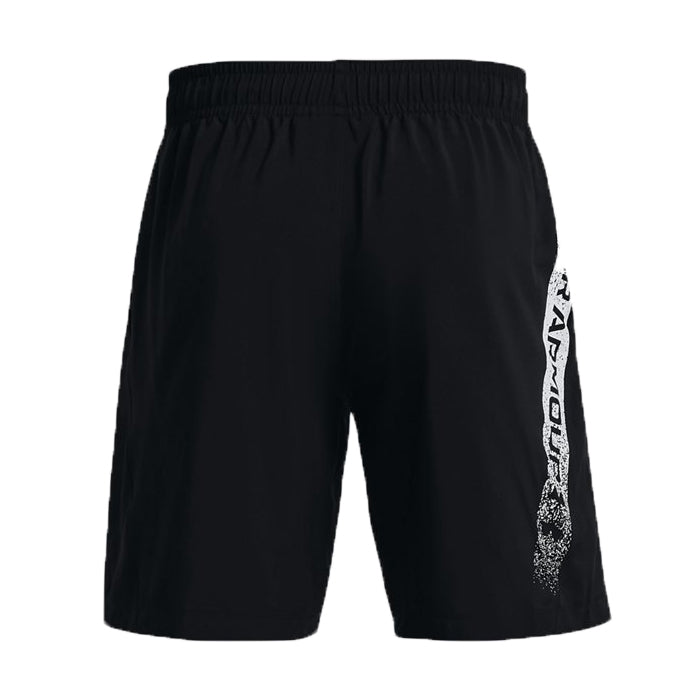 Under-Armour-Woven-Graphic-Shorts-Black-Short-da-Running-Uomo