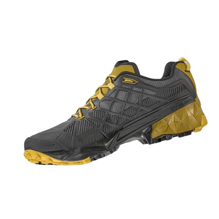 Uomo-Scarpe-da-trekking-Akyra-II-GORE-TEX-Nero-Giallo-La-Sportiva-44H900735