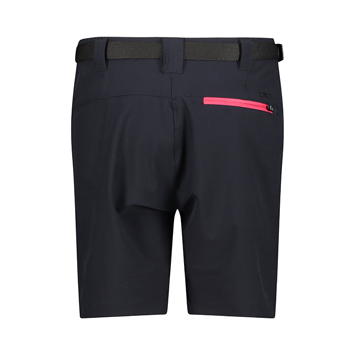 Woman-Bermuda-Antracite-Fragola-Pantaloncino-Da-Trekking-Donna-CMP