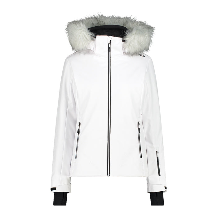 Woman-Jacket-Zip-Hood-CMP-White-Giacca-da-Sci-Donna