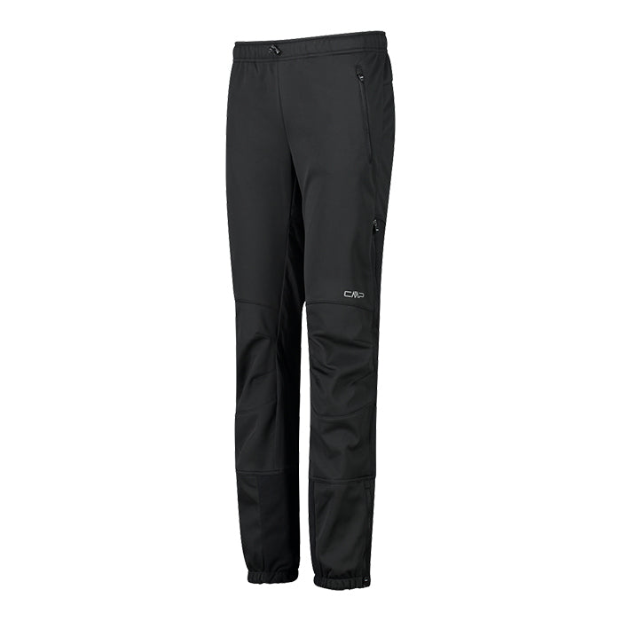 Woman-Pant-Softshell-Nero-Pantalone-da-Trekking-Donna-CMP