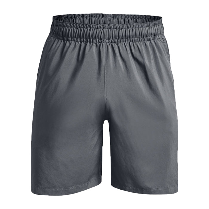 Woven-Graphic-Shorts-Under-Armour-Pitch-Gray-Short-da-Running-Uomo