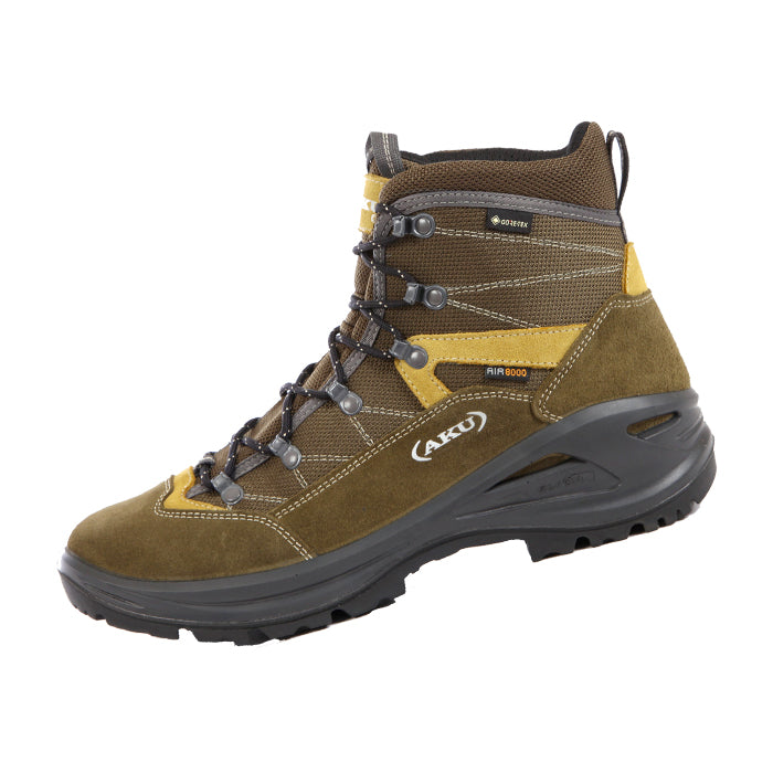 AKU Cimon GTX Botas verde/mostaza Zapato de trekking alto para hombre 8032696781