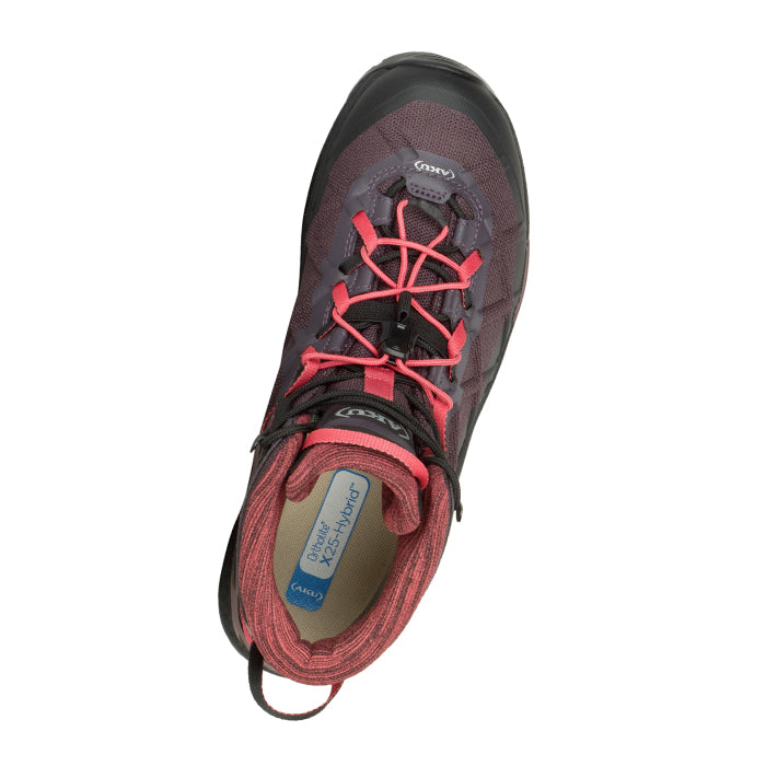 Aku-Rocket-Mid-DFS-GTX-Deep-Viol-Coral-Aku-Scarponi-Scarpa-da-Trekking-alta-Donna