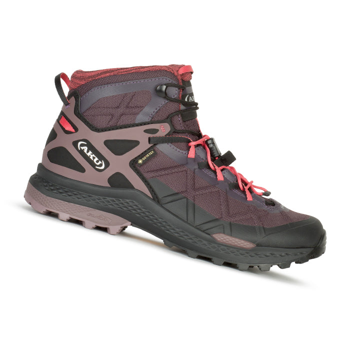 Aku-Scarponi-Aku-Rocket-Mid-DFS-GTX-Deep-Viol-Coral-Scarpa-da-Trekking-alta-Donna