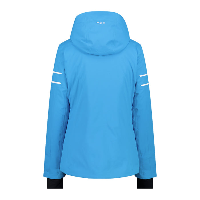 CMP Women's Jacket Woman Jacket Zip Hood chaqueta de esquí para mujer turquesa 8059342463