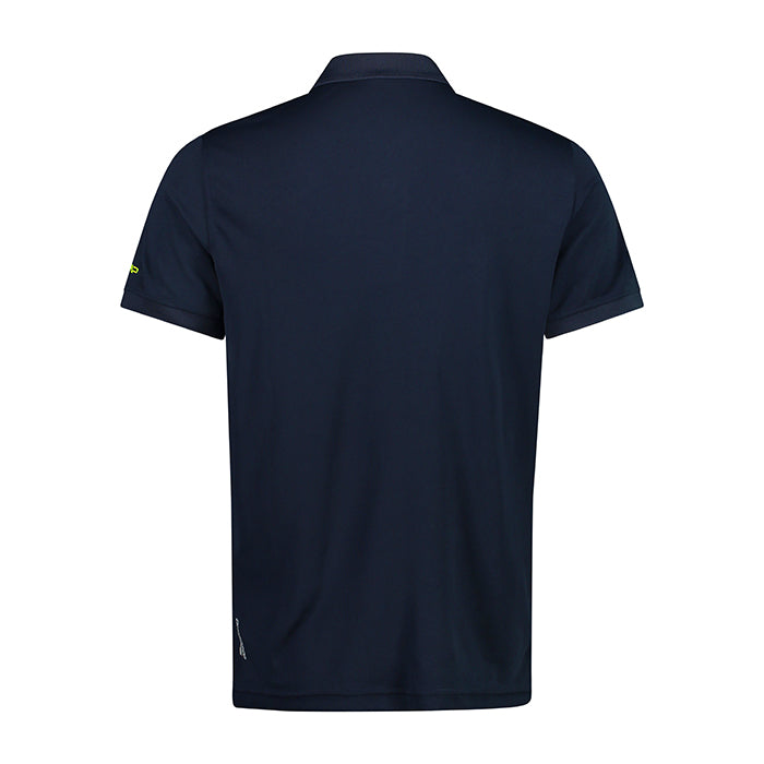 CMP Man Polo B.Blue/Acid Polo da Trekking Uomo 3T60077 24NN