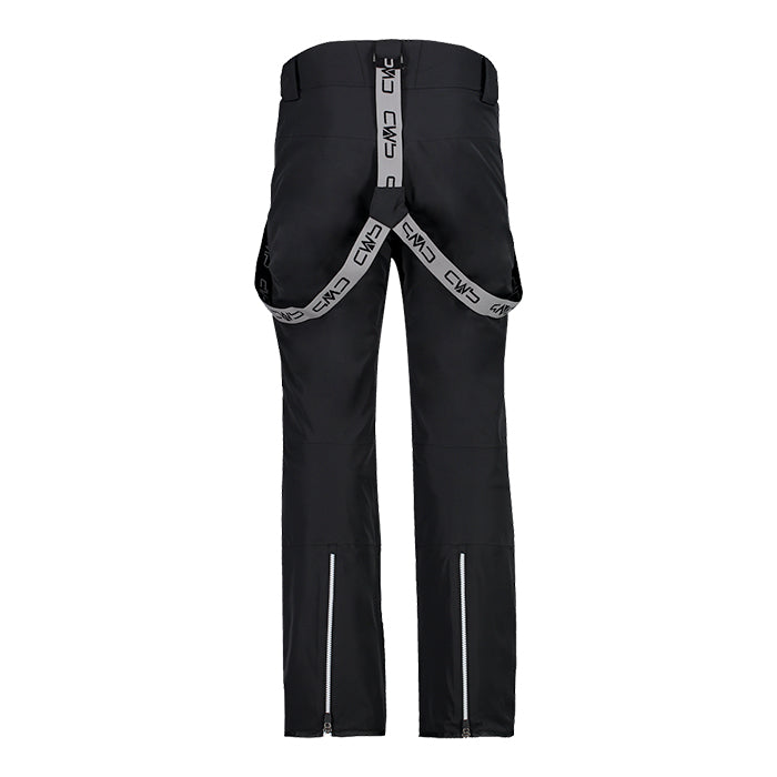 CMP-Pantaloni-Stretch-con-Bretelle-Nero-Pantaloni-da-Sci-Uomo