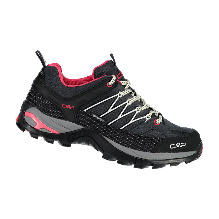 CMP-Rigel-Low-CMP-Rigel-Low-WMN-Trekking-Shoe-WP-Antracite-Off-White-Scarpa-da-Trekking-bassa-Donna