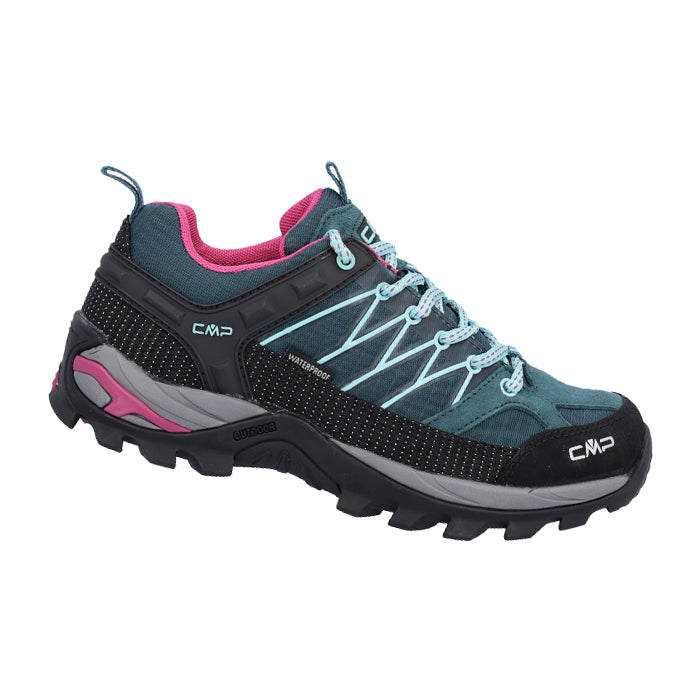 CMP-Rigel-Low-Donna-CMP-Rigel-Low-WMN-Trekking-Shoe-WP-Deep-Lake-Acqua-Scarpa-da-Trekking-bassa-Donna