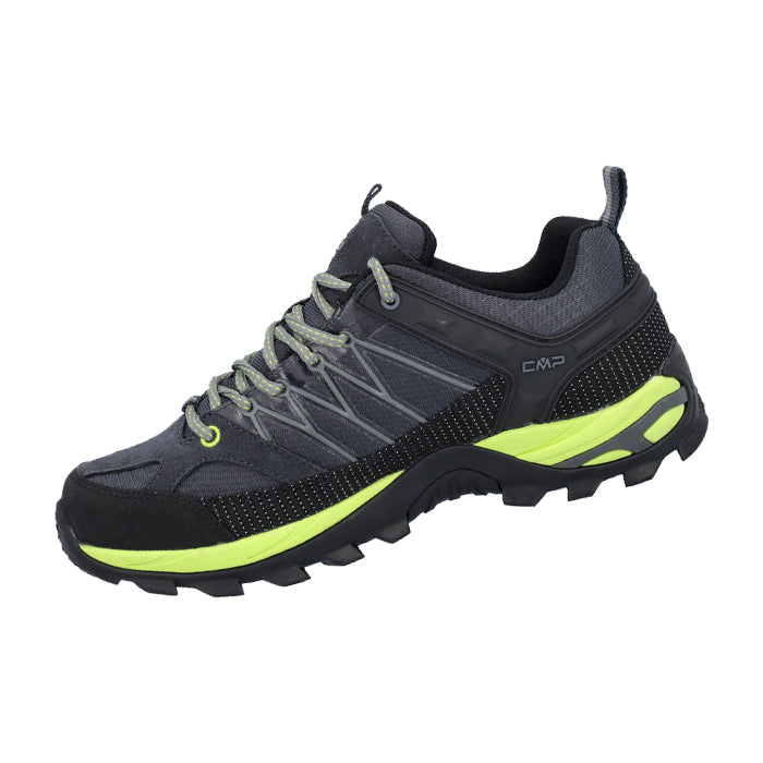 CMP-Rigel-Low-Trekking-Shoe-WP-Antracite-Limegreen-CMP-Rigel-Low-Scarpa-da-Trekking-bassa-Uomo